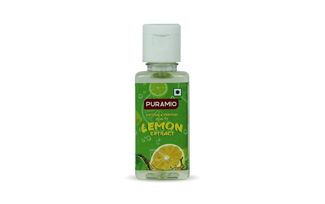 Puramio Lemon Extract    Plastic Bottle  50 millilitre